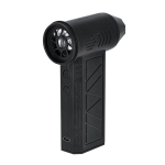 Tragbarer Bläser und Sauger aus Kunststoff mit wiederaufladbarem Akku dritte Ansicht