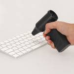 Tragbarer Bläser und Sauger aus Kunststoff mit wiederaufladbarem Akku