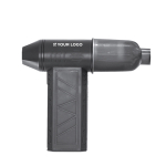 Tragbarer Bläser und Sauger aus Kunststoff mit wiederaufladbarem Akku Ansicht mit Druckbereich