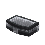 Werkzeug-Set mit Kunststoffetui und magnetischen Bits dritte Ansicht