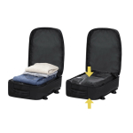 Ausziehbarer Nylon-Vakuumrucksack mit integrierter Pumpe siebte Ansicht