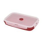 Faltbare Lunchbox mit transparentem Deckel und Sicherheitsverschluss zweite Ansicht