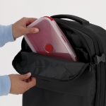 Faltbare Lunchbox mit transparentem Deckel und Sicherheitsverschluss vierte Ansicht