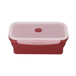 Faltbare Lunchbox mit transparentem Deckel und Sicherheitsverschluss fünfte Ansicht