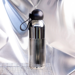 Flasche aus recyceltem Stahl, auslaufsicher, 500 ml68625b409b0dbdfc399644e6 farbe glänzendes silber fünfte Ansicht