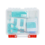 Erste-Hilfe-Set im Kunststoffkoffer nach EU-Norm68625b409b0dbdfc399644f9 farbe weiß dritte Ansicht