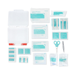 Erste-Hilfe-Set im Kunststoffkoffer nach EU-Norm68625b409b0dbdfc399644f9 farbe weiß vierte Ansicht