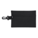 Kompaktes Erste-Hilfe-Set mit Karabiner aus Polyester68625b409b0dbdfc399644fd farbe schwarz dritte Ansicht