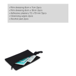 Kompaktes Erste-Hilfe-Set mit Karabiner aus Polyester68625b409b0dbdfc399644fd farbe schwarz fünfte Ansicht
