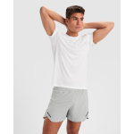 Atmungsaktive Herren-Laufhose aus Polyester 110 g/m² Roly Direct Thema farbe grau erste Detailansicht