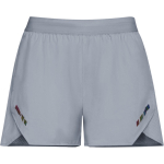 Atmungsaktive Damen-Polyester-Shorts 110g/m² Roly Direct Stratos farbe grau erste Gebrauchsansicht