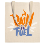 Baumwolltasche natur mit langen verstärkten Henkeln 240 g/m2 farbe natürliche farbe zweite Ansicht