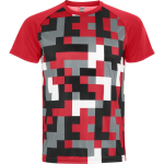 Unisex-Funktionsshirt, Raglanärmel 150g/m² Roly Direct Ventor farbe rot zweite Ansicht