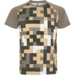 Unisex-Funktionsshirt, Raglanärmel 150g/m² Roly Direct Ventor farbe sandbraun zweite Ansicht