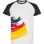 T-Shirt Kurzarm mit Baumwollgefühl 190 g/m² Roly Direct Forza farbe schwarz erste Gebrauchsansicht