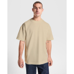 Unisex Oversize-T-Shirt aus Baumwolle 270g/m² Roly Direct Chow farbe weiß erste Gebrauchsansicht