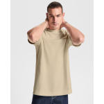 Unisex Oversize-T-Shirt aus Baumwolle 270g/m² Roly Direct Chow farbe weiß zweite Detailansicht