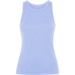 Damen-Tanktop aus Rippstrick 270 g/m² Roly Direct Dribe farbe pastellblau erste Gebrauchsansicht