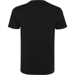 Unisex-Baumwoll-T-Shirt mit kurzen Ärmeln 180 g/m² Roly Direct Kutta farbe schwarz zweite Ansicht