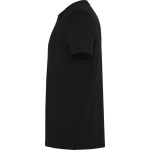 Unisex-Baumwoll-T-Shirt mit kurzen Ärmeln 180 g/m² Roly Direct Kutta farbe schwarz