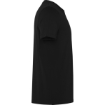 Unisex-Baumwoll-T-Shirt mit kurzen Ärmeln 180 g/m² Roly Direct Kutta farbe schwarz