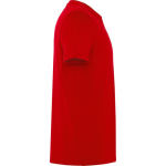 Unisex-Baumwoll-T-Shirt mit kurzen Ärmeln 180 g/m² Roly Direct Kutta farbe rot