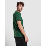 Unisex-Baumwoll-T-Shirt mit kurzen Ärmeln 180 g/m² Roly Direct Kutta farbe flaschengrün erste Detailansicht