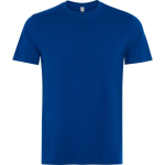Unisex-Baumwoll-T-Shirt mit kurzen Ärmeln 180 g/m² Roly Direct Kutta farbe köngisblau erste Gebrauchsansicht