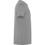 Unisex-Baumwoll-T-Shirt mit kurzen Ärmeln 180 g/m² Roly Direct Kutta farbe hellgrau