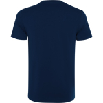 Unisex-Baumwoll-T-Shirt mit kurzen Ärmeln 180 g/m² Roly Direct Kutta farbe marineblau zweite Ansicht