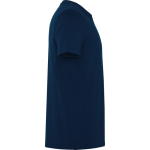 Unisex-Baumwoll-T-Shirt mit kurzen Ärmeln 180 g/m² Roly Direct Kutta farbe marineblau
