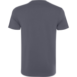 Unisex-Baumwoll-T-Shirt mit kurzen Ärmeln 180 g/m² Roly Direct Kutta farbe aschgrau zweite Ansicht