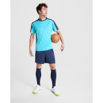 Unisex-Sportset, kurzärmelig, aus Polyester 140 g/m² Roly Direct Titan farbe türkis sechste Detailansicht