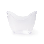 Eiskübel transparent mit Tragegriffen Kunststoff 4 L farbe transparent zweite Ansicht