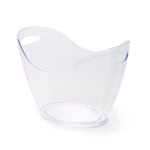 Eiskübel transparent mit Tragegriffen Kunststoff 4 L farbe transparent erste Gebrauchsansicht