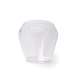 Eiskübel transparent mit Tragegriffen Kunststoff 4 L farbe transparent dritte Ansicht