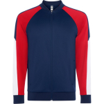 Unisex-Sportjacke mit Reißverschluss 210 g/m² Roly Direct Gladius farbe rot zweite Ansicht