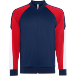 Unisex-Sportjacke mit Reißverschluss 210 g/m² Roly Direct Gladius farbe rot erste Gebrauchsansicht