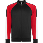 Unisex-Sportjacke mit Reißverschluss 210 g/m² Roly Direct Gladius farbe dunkelrot erste Gebrauchsansicht