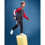 Unisex-Sportjacke mit Reißverschluss 210 g/m² Roly Direct Gladius farbe dunkelrot fünfte Detailansicht