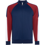 Unisex-Sportjacke mit Reißverschluss 210 g/m² Roly Direct Gladius farbe granatrot zweite Ansicht