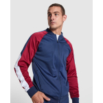 Unisex-Sportjacke mit Reißverschluss 210 g/m² Roly Direct Gladius farbe granatrot erste Gebrauchsansicht