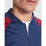 Unisex-Sportjacke mit Reißverschluss 210 g/m² Roly Direct Gladius farbe granatrot dritte Detailansicht