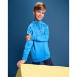 Unisex-Sport-Sweatshirt mit Stehkragen 210 g/m² Roly Direct Valier farbe köngisblau zweite Detailansicht