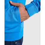 Unisex-Sport-Sweatshirt mit Stehkragen 210 g/m² Roly Direct Valier farbe köngisblau vierte Detailansicht