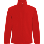 Unisex-Fleecejacke mit Stehkragen 300 g/m² Roly Direct New Artic farbe rot erste Gebrauchsansicht