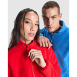 Fleecejacke Damen mit Reißverschluss 300 g/m2 Roly New Artic farbe rot zweite Detailansicht