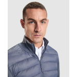 Unisex-Steppjacke mit Reißverschluss 90 g/m² Roly Direct Vivaro farbe aschgrau dritte Detailansicht