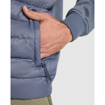 Unisex-Steppjacke mit Reißverschluss 90 g/m² Roly Direct Vivaro farbe aschgrau vierte Detailansicht