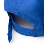 Sportkappe mit seitlichem Netzgewebe und reflektierendem Band 100 g/m² farbe köngisblau zweite Detailansicht